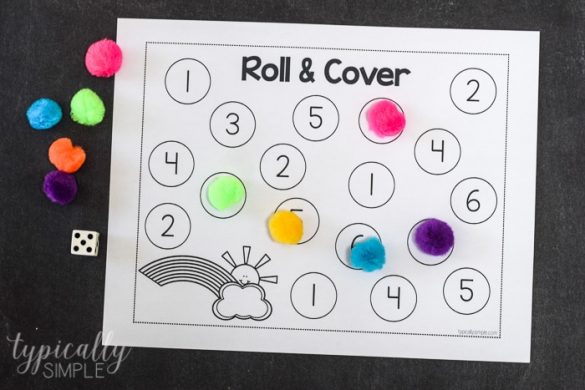 Roll & Cover: Spring Rainbow