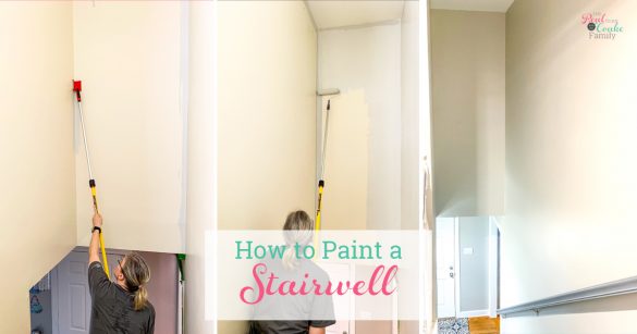The Inexpensive Way to Paint a Stairwell