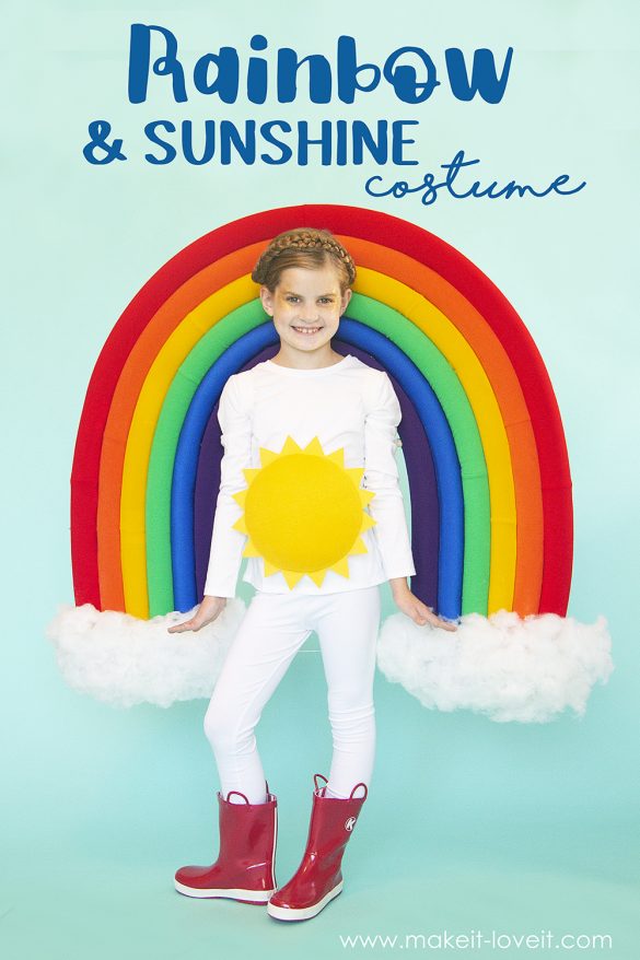 Make a Rainbow & Sunshine Costume