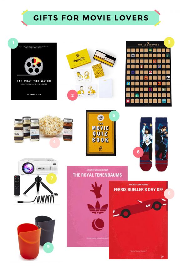 GIFT IDEAS FOR MOVIE LOVERS