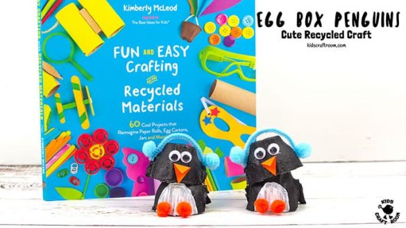 Egg Box Penguin Craft