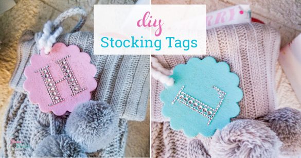 How to Make These Cute Personalized Stocking Tags