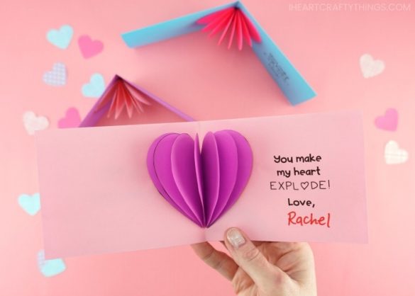 How to Make a 3D Heart Card