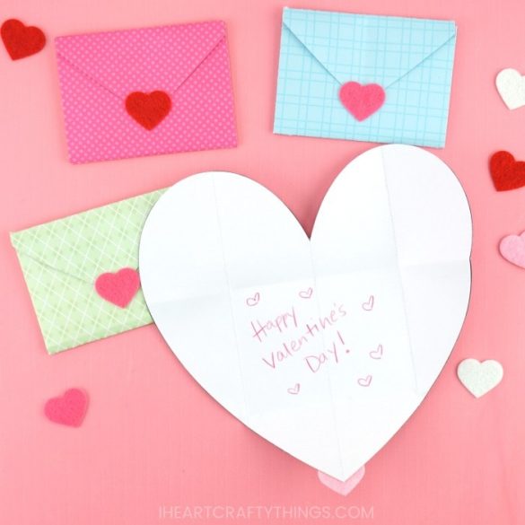 How to Make a Heart Envelope