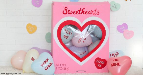 DIY Cricut Conversation Heart Valentine’s Day Party