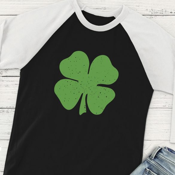 Distressed Clover St. Patrick’s Day SVG