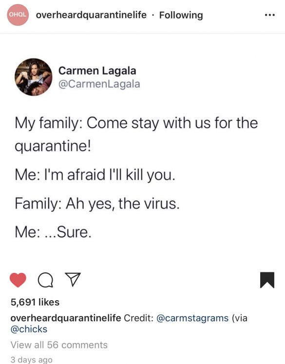 22 of My Favorite Quarantine Memes