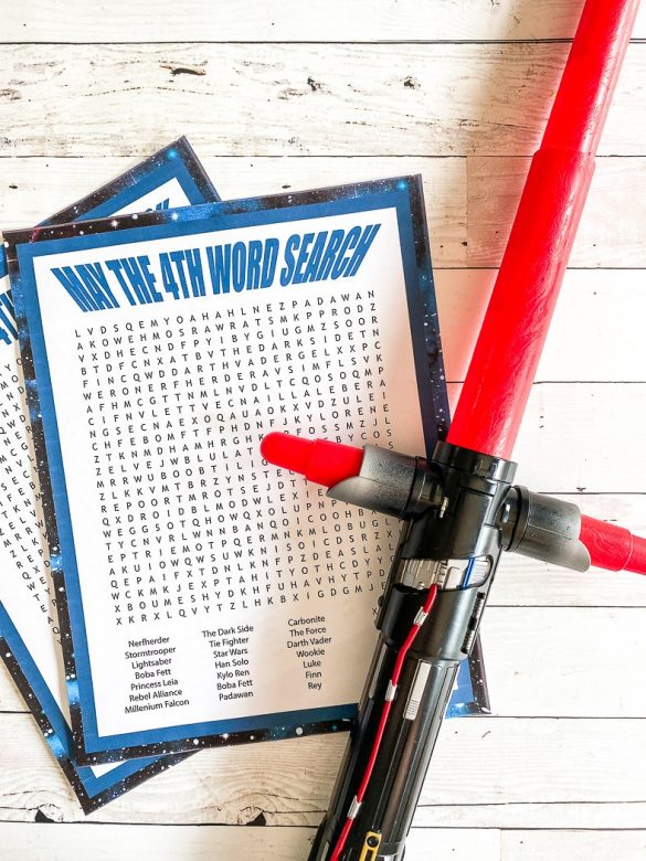 Star Wars Printable Word Search