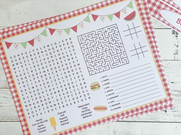 BBQ Party Printables