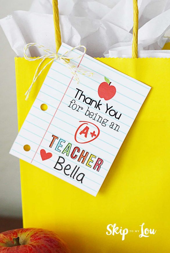 Teacher Appreciation Printables for Teacher Gifts