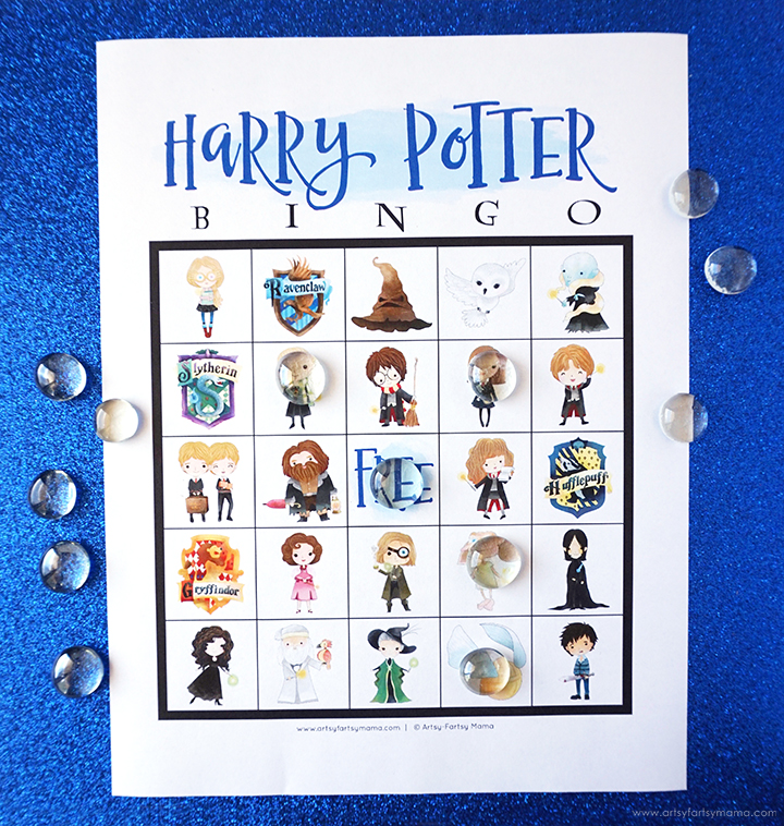 Free Printable Harry Potter Bingo