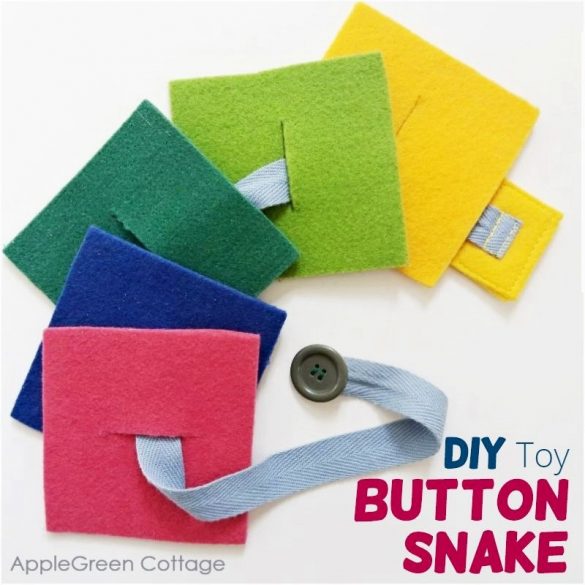 Diy Felt Button Snake – Best Diy Toys To Make!
