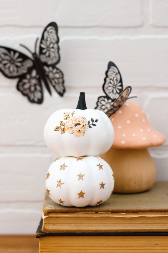 How To Make Cute Temporary Tattoo Pumpkins With Free Printables