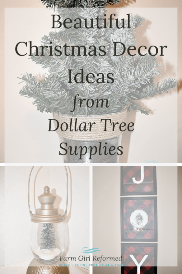 Beautiful Christmas Decor Ideas from Dollar Tree