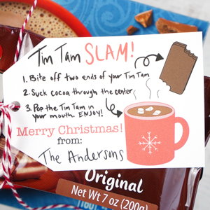 Neighbor Gift Idea – Tim Tam Gift Tags