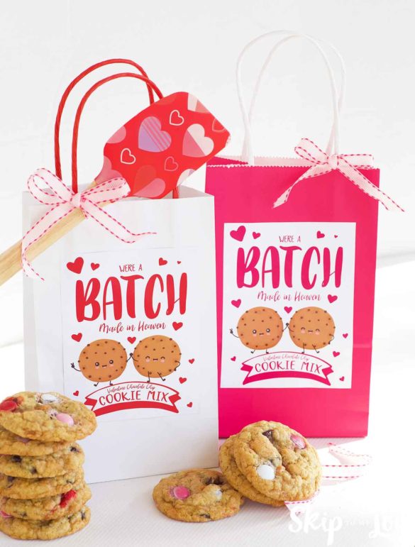 Darling Valentine Cookie Mix with FREE Labels