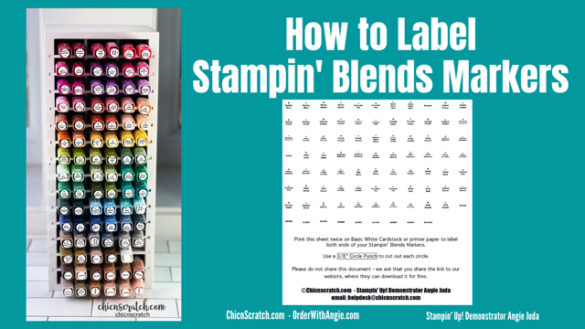Stampin’ Blends Labels