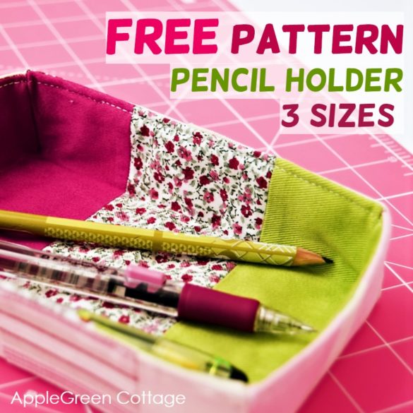 Pencil Holder Diy - Free Pattern