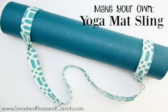 DIY Yoga Mat Sling Tutorial