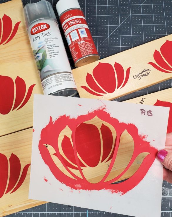 How to Make a Stencil with Cricut {6 Different Materials Tested!}