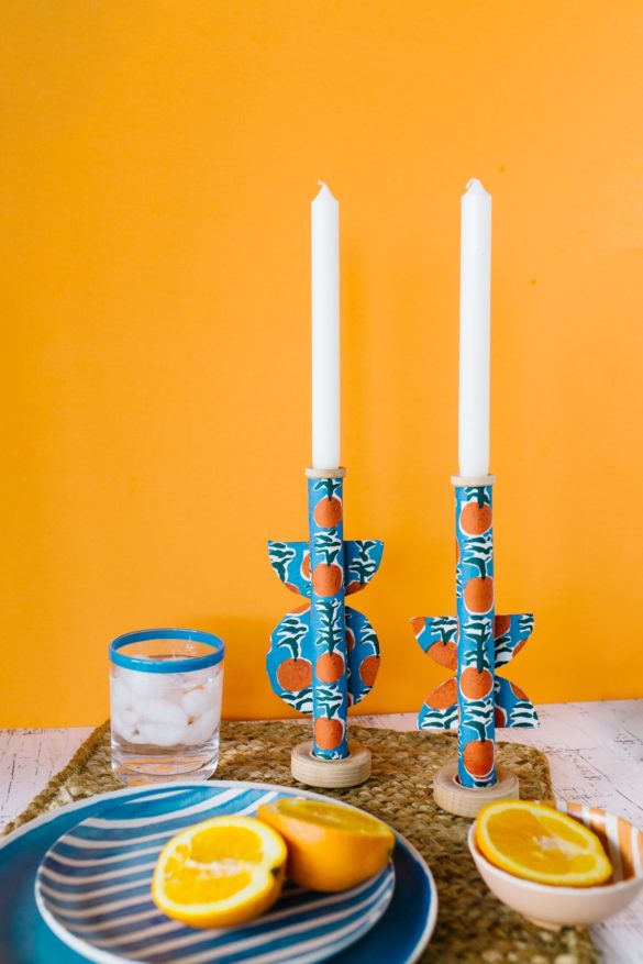 How to make DIY Taper Candle Holders