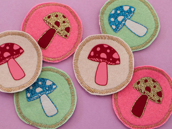 DIY Mushroom Patch – Cute Cottagecore Craft Idea