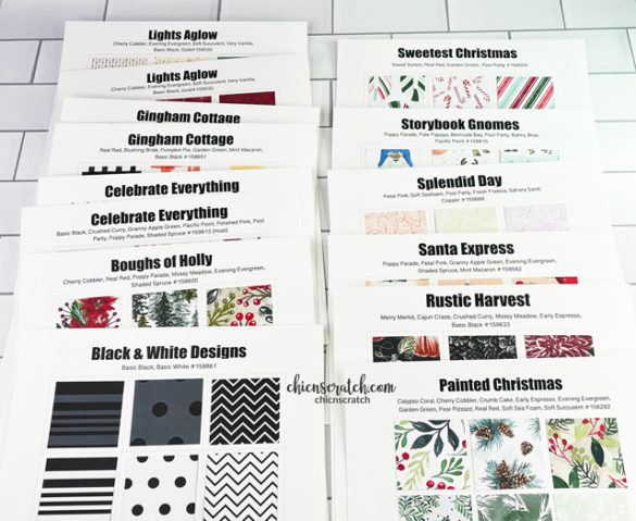 Holiday Catalog 2022 Designer Series Paper Charts