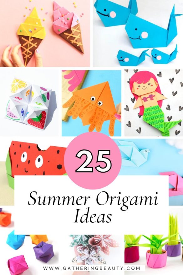Summer Origami Ideas