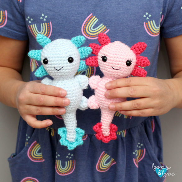 Axolotl Amigurumi – Free Crochet Pattern