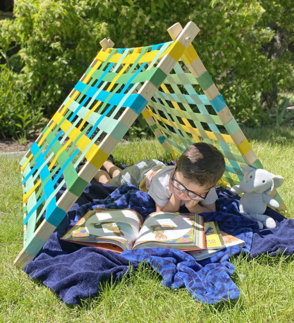 Duck Tape Play Tent