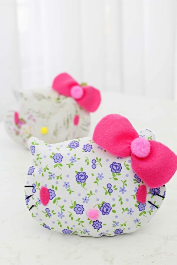 Cat Coin Purse Sewing Pattern