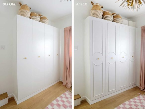 Tips to Customize IKEA Pax Wardrobes with Trim