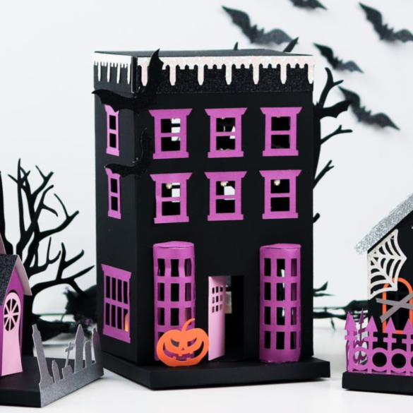 Spooky Halloween Building