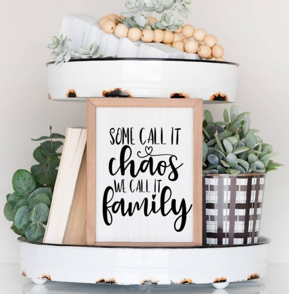 Some Call it Chaos, We Call it Family {Freebie Friday}