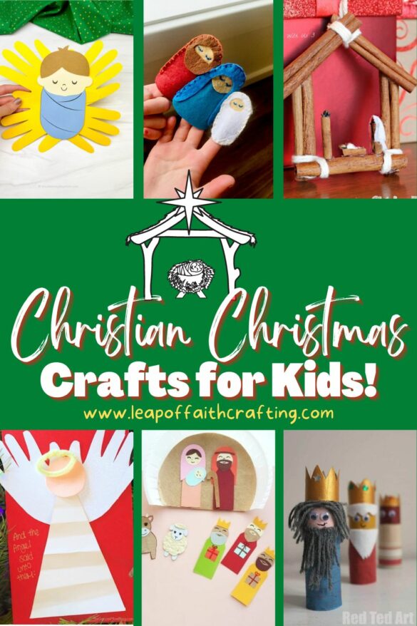 15 Christian Christmas Crafts for Kids They’ll Love!