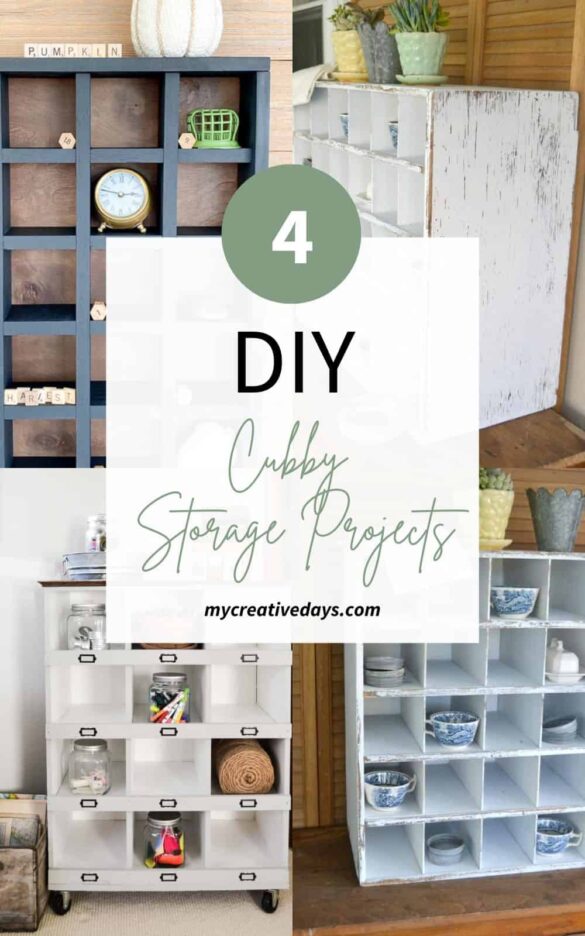 4 DIY Cubby Storage Projects
