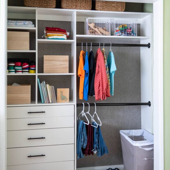 How to Build a DIY Closet Organizer (With Drawers)