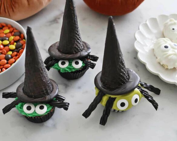 Witch Cupcakes for Halloween