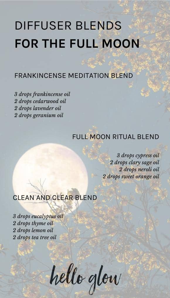 How To Celebrate A Full Moon With Essential Oils
