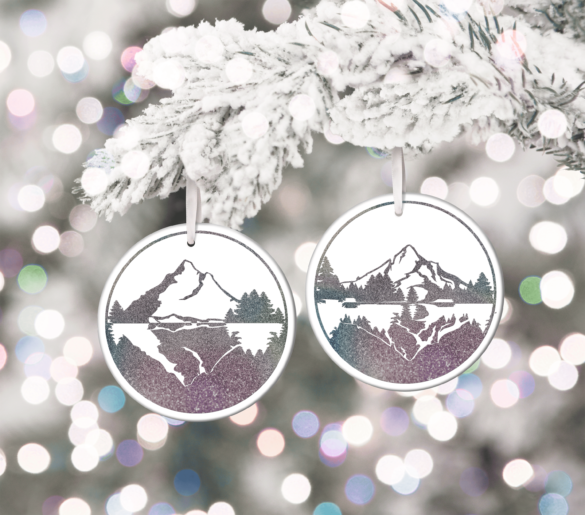 3 FREE MOUNTAIN ORNAMENT SVGS