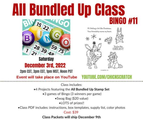 Bingo and Stampin Up Sale