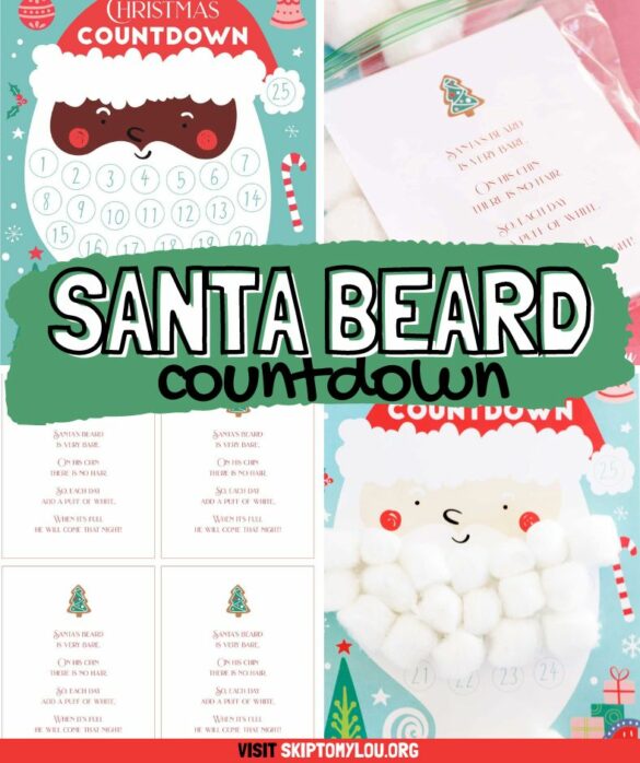 Santa Beard Countdown