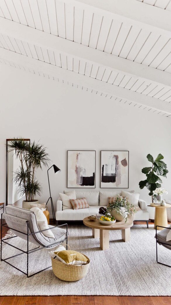 An Organic Modern Living Room Reveal