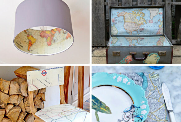 Wanderlust-Inspired Home: 43 Map Decor Ideas for Travel Enthusiasts