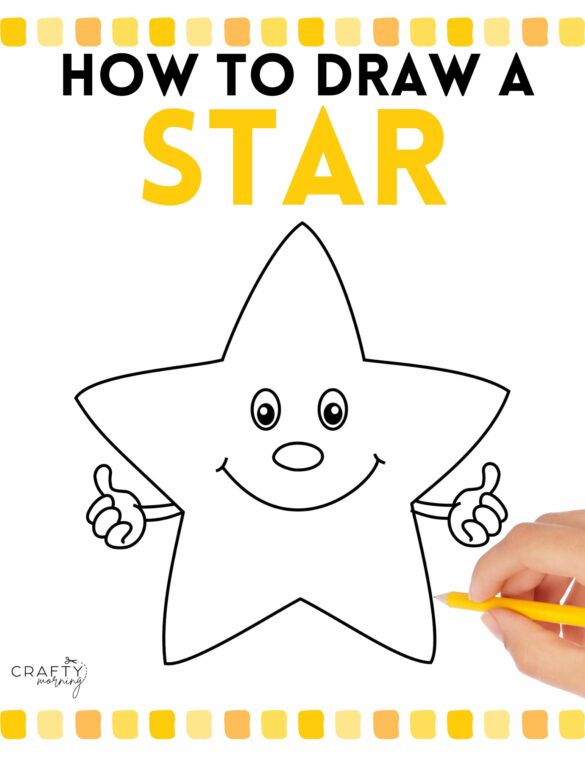 Star Drawing - Step by Step Tutorial