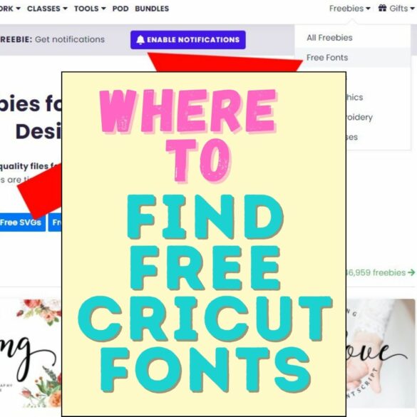 Best FREE SVG Fonts for Cricut You’ll Love (2024)