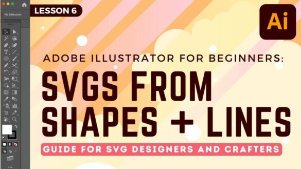 Adobe Illustrator: Simple SVGs with Shapes and Lines
