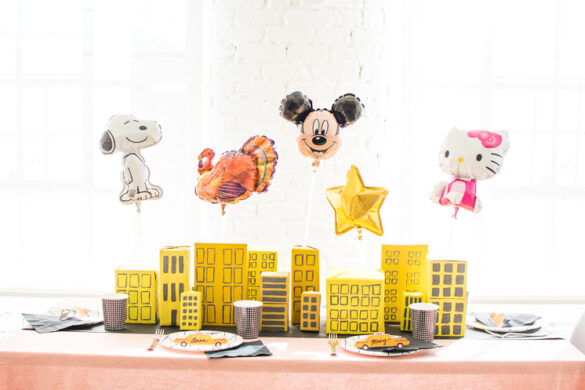 Macy’s Thanksgiving Day Parade Tablescape