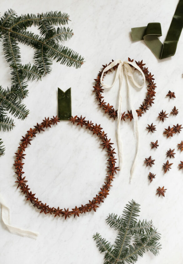 How to Make a Star Anise Wreath