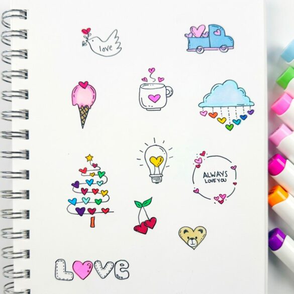 35 Heart Drawing Ideas